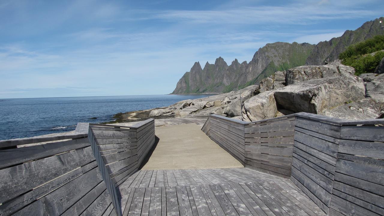 Ferienwohnung Visit Leif at Senja Gibostad Exterior foto